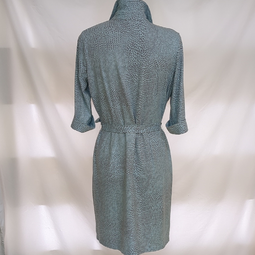 J. McLaughlin "Gilchrist" Catalina Cloth Shirt Dress - Picture 7 of 11